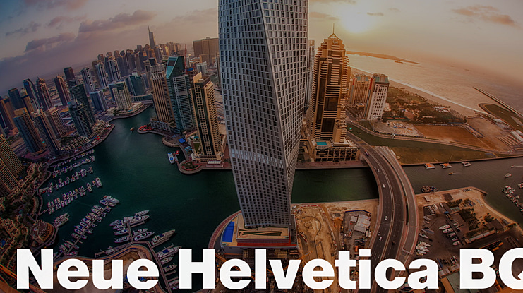 Neue Helvetica BQ Font Family