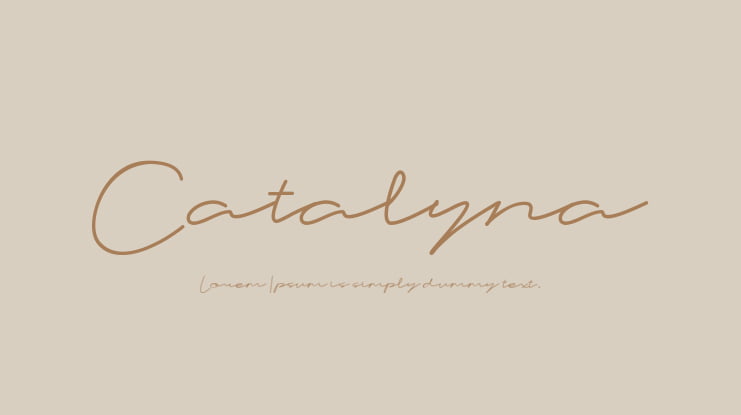 Catalyna Font
