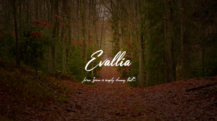Evallia Font