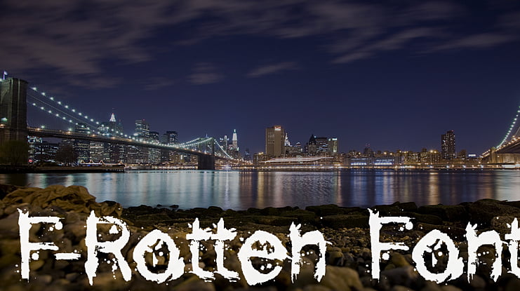 F-Rotten Font