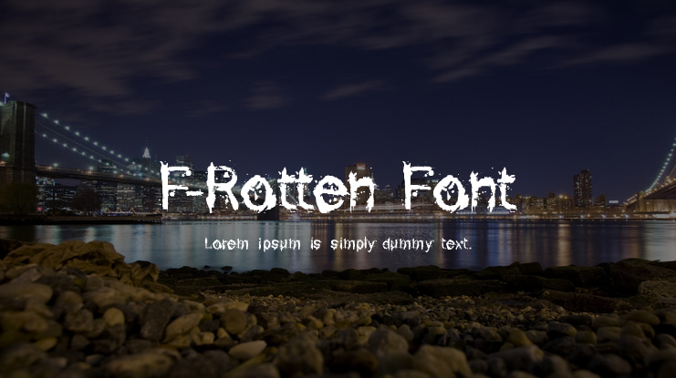 F-Rotten Font