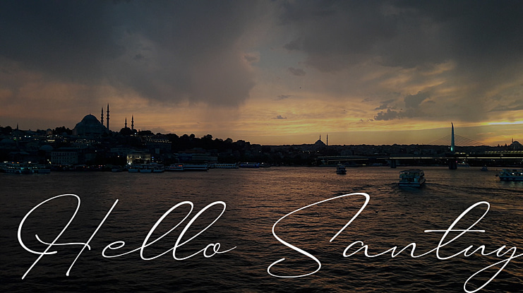 Hello Santuy Font