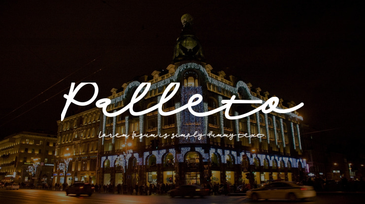 Palleto Font