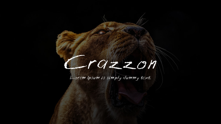 Crazzon Font