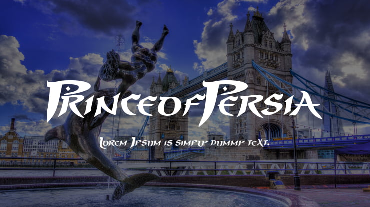 PrinceofPersia Font