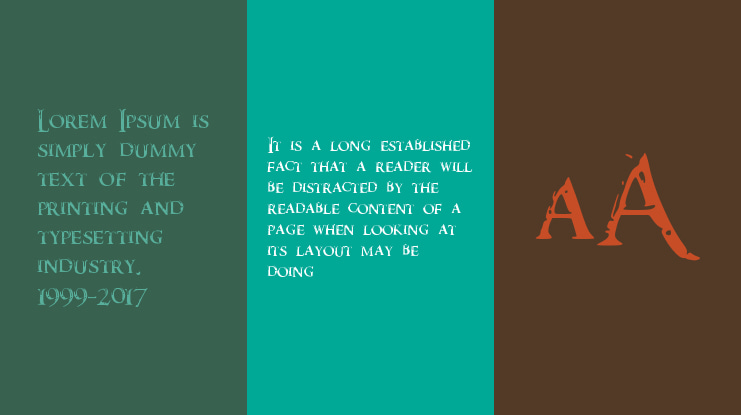 DarksSkyrimFont Font