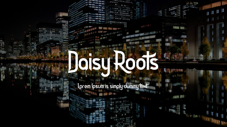 Daisy Roots Font