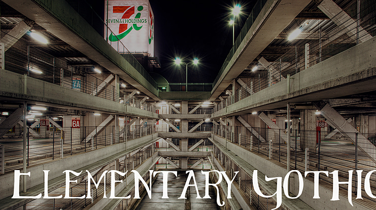 Elementary Gothic Font Family