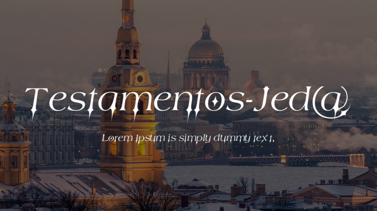Testamentos-Jed@ Font