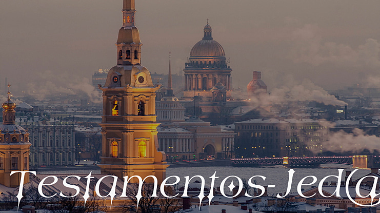 Testamentos-Jed@ Font