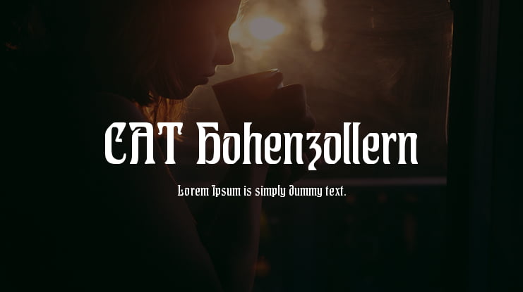 CAT Hohenzollern Font