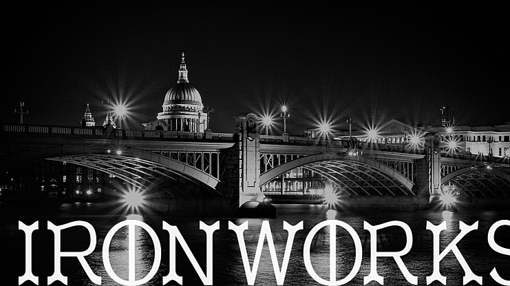 Ironworks Font