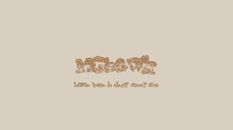 Mohawk Font
