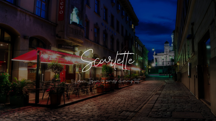 Scarlette Font