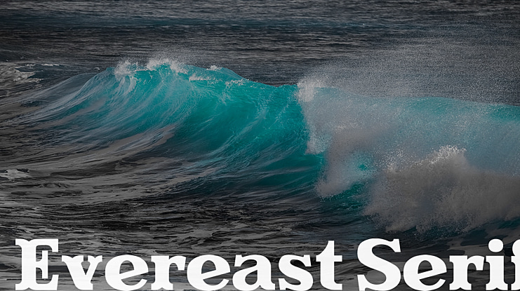 Evereast Serif Font