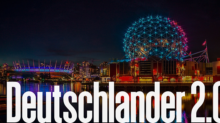 Deutschlander 2.0 Font