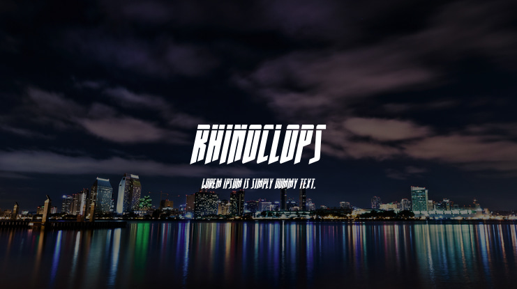 Rhinoclops Font Family