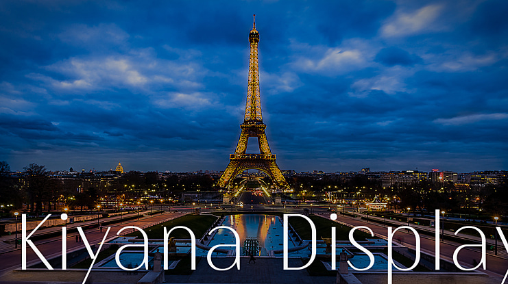 Kiyana Display Font