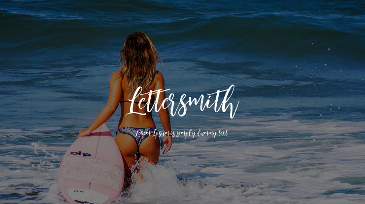 Lettersmith Font