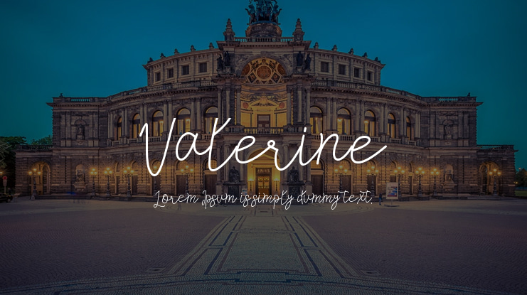 Valerine Font