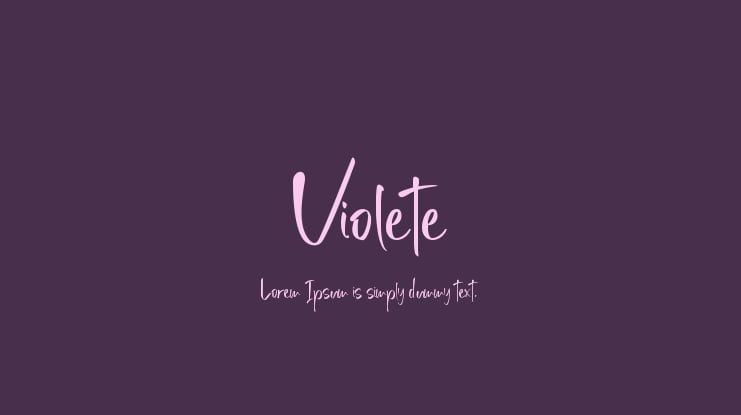 Violete Font