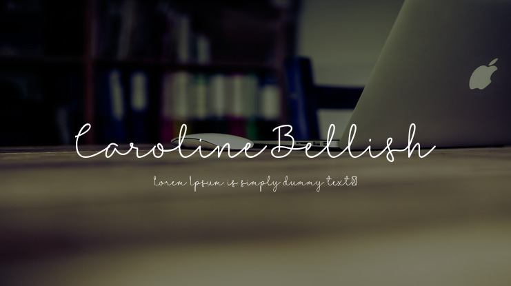 Caroline Bellish Font