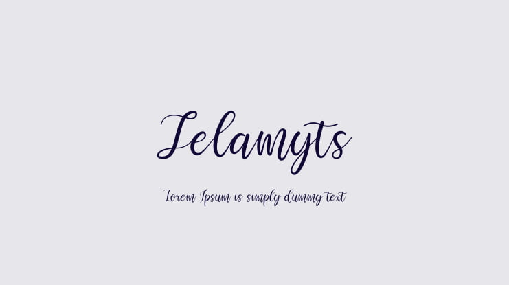 Selamyts Font
