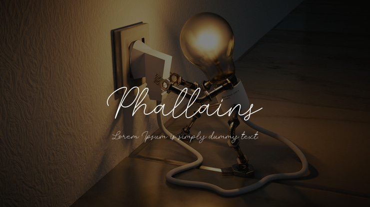 Phallains Font