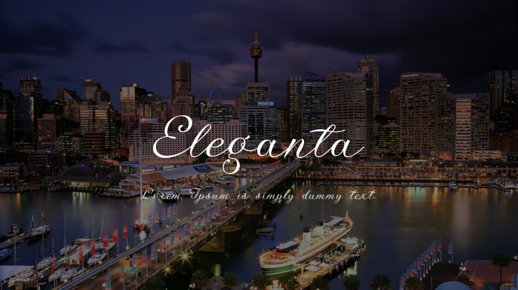 Eleganta Font