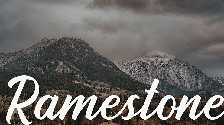 Ramestone Font