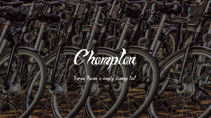 Chompton Font