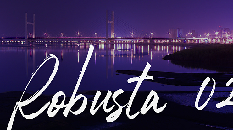 Robusta 02 Font