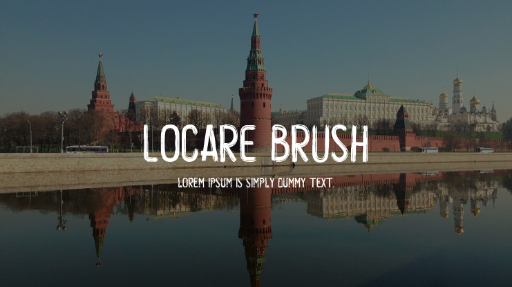 Locare Brush Font
