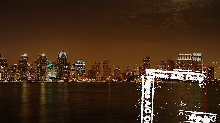 Grunge Zinda Bad Font