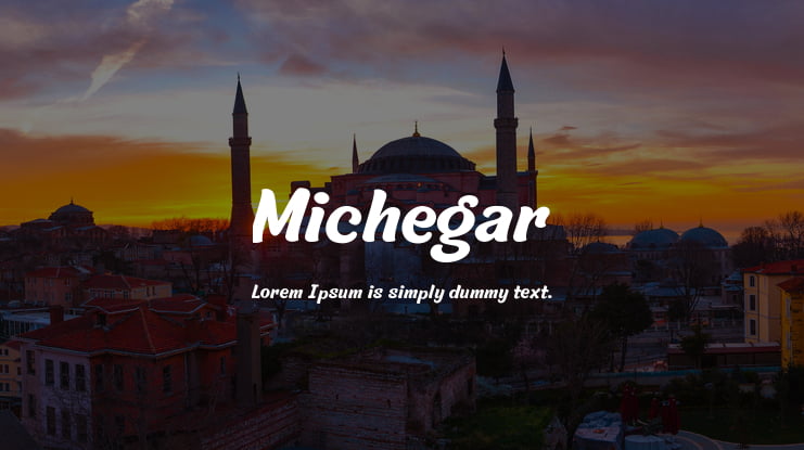 Michegar Font