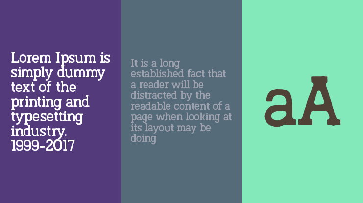 Austral Slab Font Family