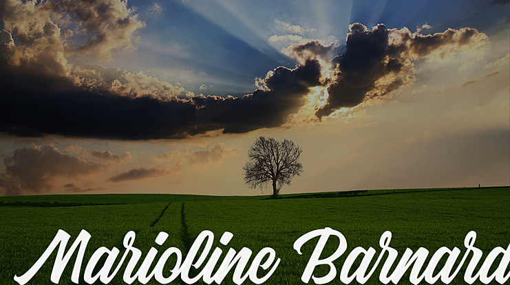 Marioline Barnard Font