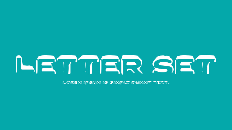 Letter Set Font Family