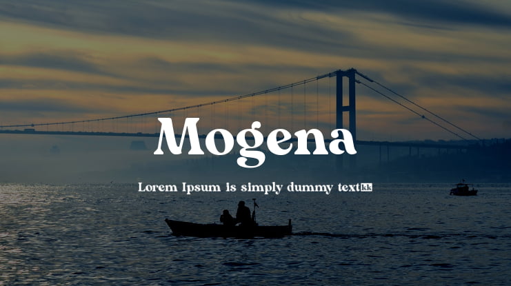 Mogena Font