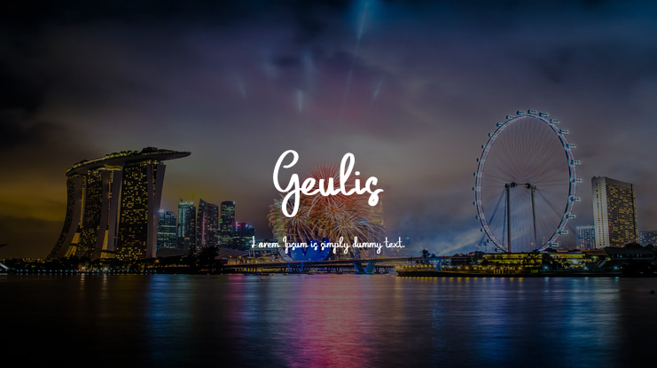 Geulis Font