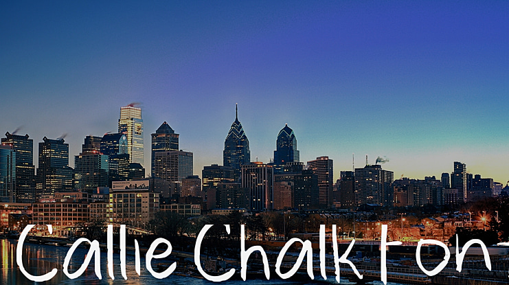 Callie Chalk Font
