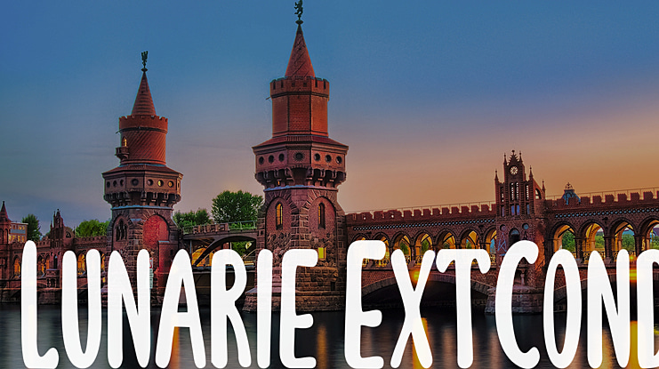 Lunarie ExtCond Font