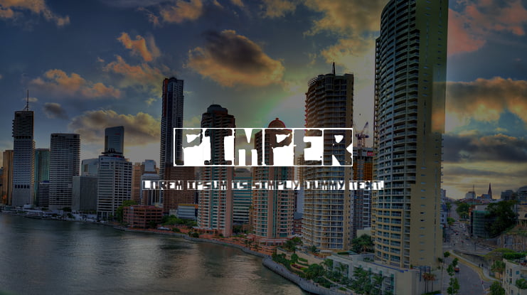 Pimper Font