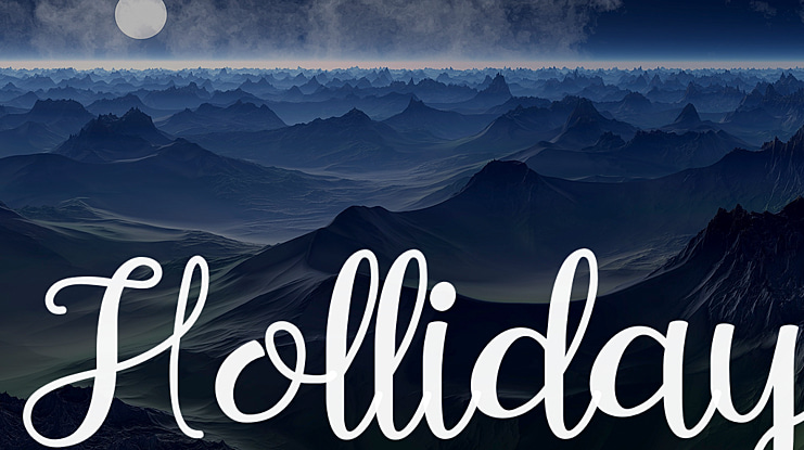 Holliday Font
