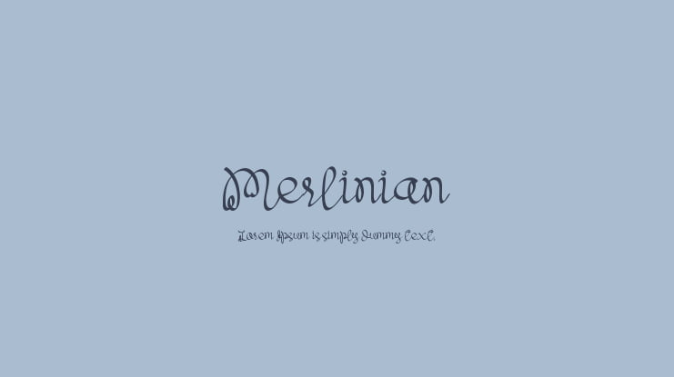 Merlinian Font