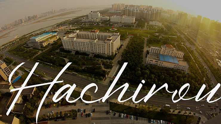 Hachirou Font