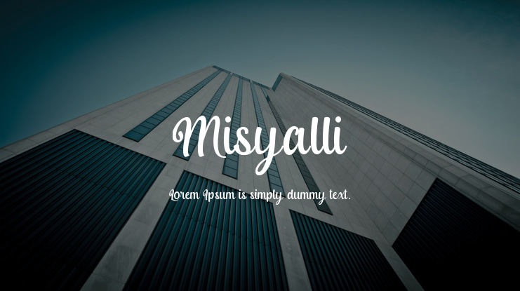 Misyalli Font
