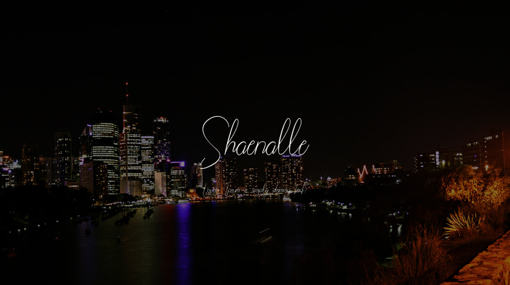 Shaenalle Font