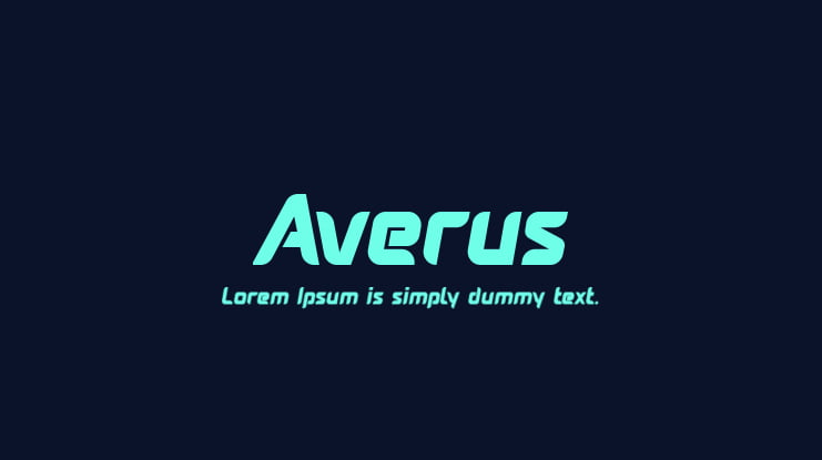 Averus Font