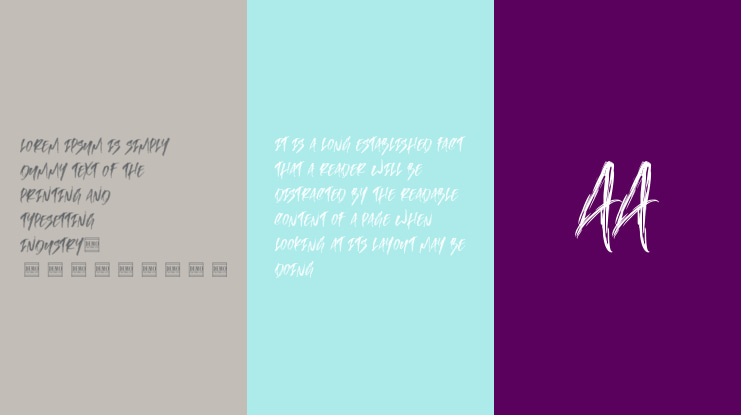 Canadian Brusher Font